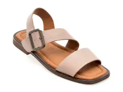 Sandale KRAUS gri, 3251690, din piele naturala imagine