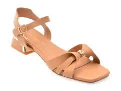 Sandale LAURA BIAGIOTTI maro, 9012, din piele ecologica imagine