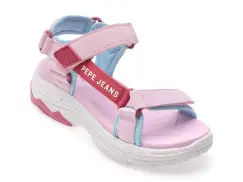 Sandale PEPE JEANS mov, MAVEL TOP G, din material textil imagine