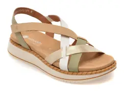 Sandale REMONTE multicolor, D3J53, din piele naturala imagine