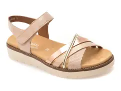 Sandale REMONTE roz, D2058, din piele ecologica imagine