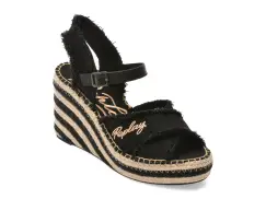 Sandale REPLAY negre, WP4G44T, din material textil imagine