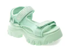 Sandale REPLAY verzi, WSA607T, din material textil imagine