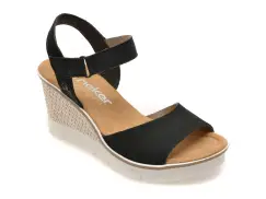 Sandale RIEKER bleumarin, 68590, din piele naturala imagine