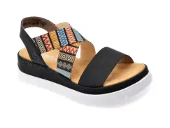 Sandale RIEKER bleumarin, V44G8, din piele ecologica imagine