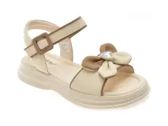 Sandale SELECTION KIDS albe, 12071, din piele naturala imagine