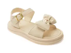 Sandale SELECTION KIDS albe, 25808, din piele ecologica imagine