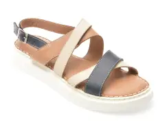 Sandale SHOOZY bleumarin, EV4038, din piele naturala imagine