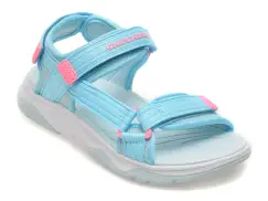 Sandale SKECHERS albastre, TREAD SEEKER, din material textil imagine