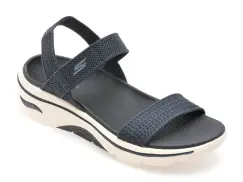 Sandale SKECHERS bleumarin, 140874, din material textil imagine