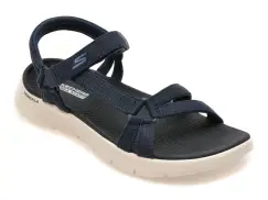 Sandale SKECHERS bleumarin, 141451, din material textil imagine
