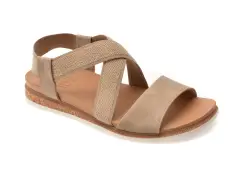 Sandale SKECHERS gri, DESERT KISS LOW, din material textil imagine