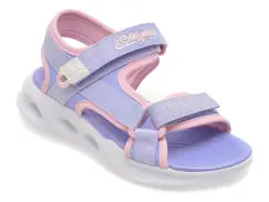 Sandale SKECHERS mov, 303024L, din piele ecologica imagine