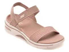 Sandale SKECHERS mov, GO WALK ARCH FIT 2.0, din material textil imagine