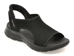 Sandale SKECHERS negre, 119519, din material textil imagine