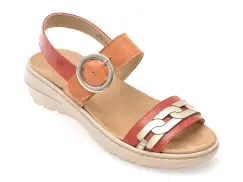 Sandale SUAVE multicolor, 20000, din piele naturala imagine