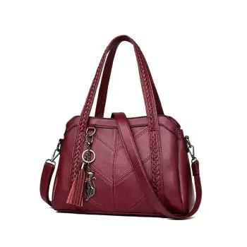 Geanta dama, Alya GT477, model bordeaux imagine