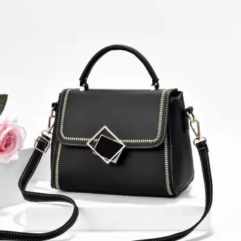 Geanta dama Asha GT1088, model negru imagine