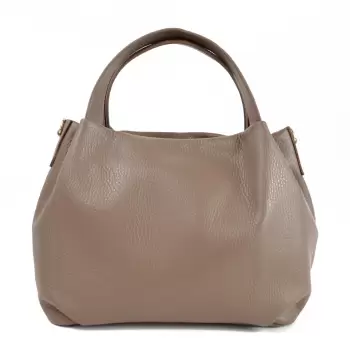 Geanta dama Bonella GT1284, piele naturala, gri imagine