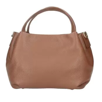 Geanta dama Bonella GT581, piele naturala, maro imagine