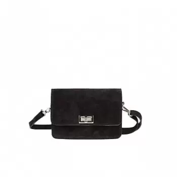 Geanta dama Delis, Shana GT2664, piele intoarsa, Negru imagine