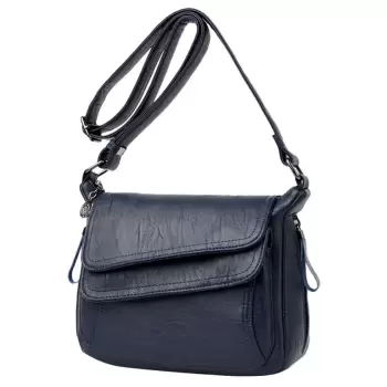 Geanta dama, E-LY GT470, model albastru inchis imagine