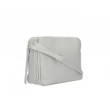 Geanta dama, GT3252 Fosca, piele naturala, Gri imagine