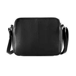 Geanta dama, GT3643 Ivara, piele naturala, Negru imagine