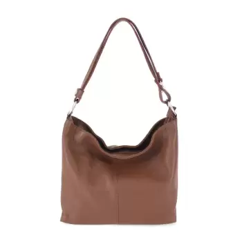 Geanta dama Lorella GT927, piele naturala, model maro imagine