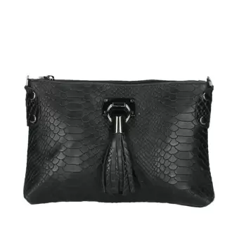 Geanta dama Theresa GT1749, piele naturala, Negru imagine