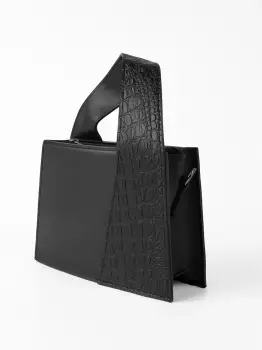 Geanta de dama, 188, model elegant, Neagra imagine