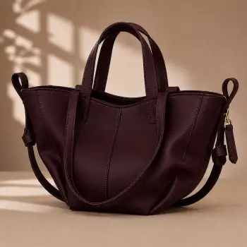 Geanta de dama, 249, model elegant, Bordo imagine