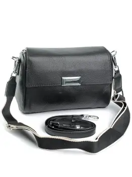 Geanta de dama, 91917, piele naturala, Neagra imagine