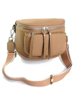 Geanta de dama, 99133, piele naturala, Maro imagine
