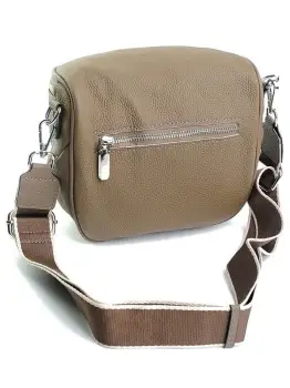 Geanta de dama, 99133, piele naturala, Taupe imagine