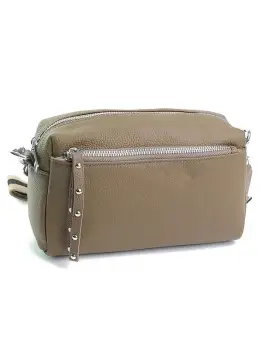 Geanta de dama, 99138, piele naturala, Apricot imagine