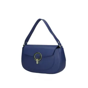 Geanta de dama, Breana GT3780, piele naturala, Albastru imagine