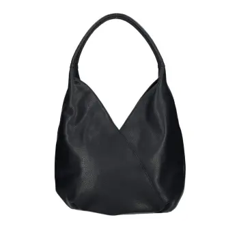 Geanta de dama, Camille GT3777, piele naturala, Negru imagine