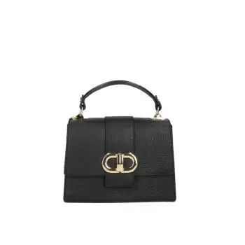 Geanta de dama, Diana GT3774, piele naturala, Negru imagine