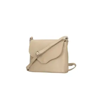 Geanta de dama, Elisa GT3253, piele naturala, Taupe imagine