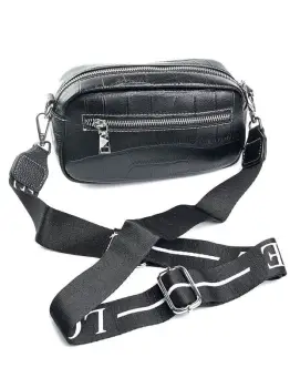 Geanta de dama, FB-59, piele naturala, Neagra imagine