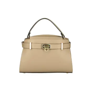 Geanta de dama, Ischia GT3787, piele naturala, Taupe imagine