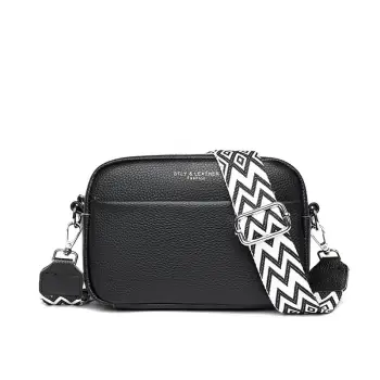 Geanta de dama, Leocadia GT2764, piele naturala, Negru imagine
