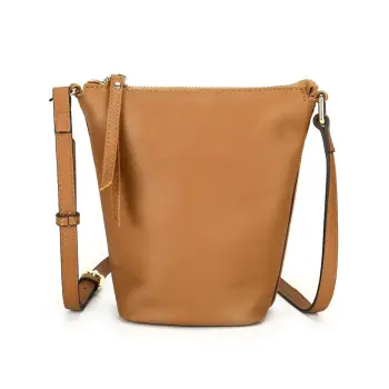 Geanta de dama, Lorien GT3196, piele naturala, Maro imagine