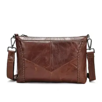 Geanta de dama, Lyanna GT3200, piele naturala, Maro imagine