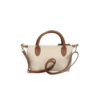 Geanta de dama, Rolita GT3103, piele naturala, Bej imagine