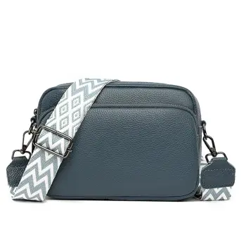 Geanta de dama, Thisbe GT2760, piele naturala, Albastru imagine