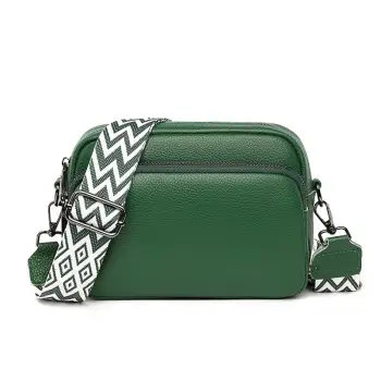 Geanta de dama, Thisbe GT2761, piele naturala, Verde imagine