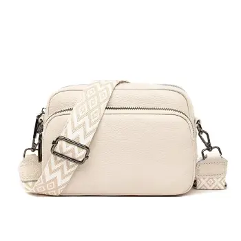 Geanta de dama, Thisbe GT2763, piele naturala, Alb imagine