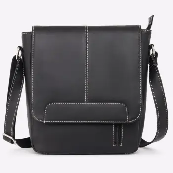 Geanta de umar pentru barbati, Artur GT3872, piele naturala, Maro imagine